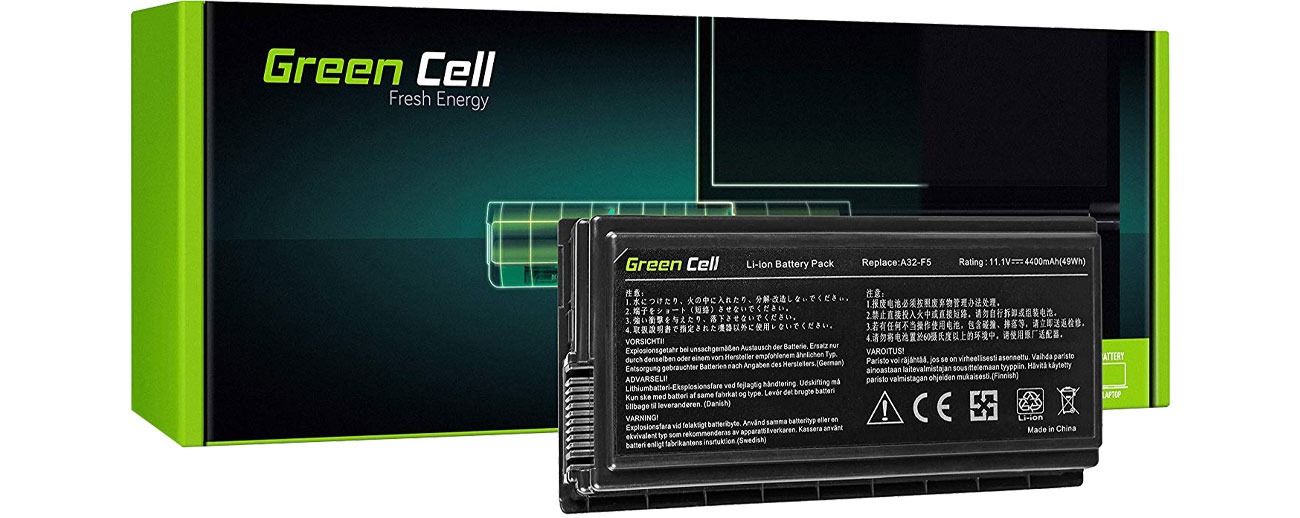 Green Cell Bateria do Asus (4400 mAh, 11.1V, 10.8V) AS23