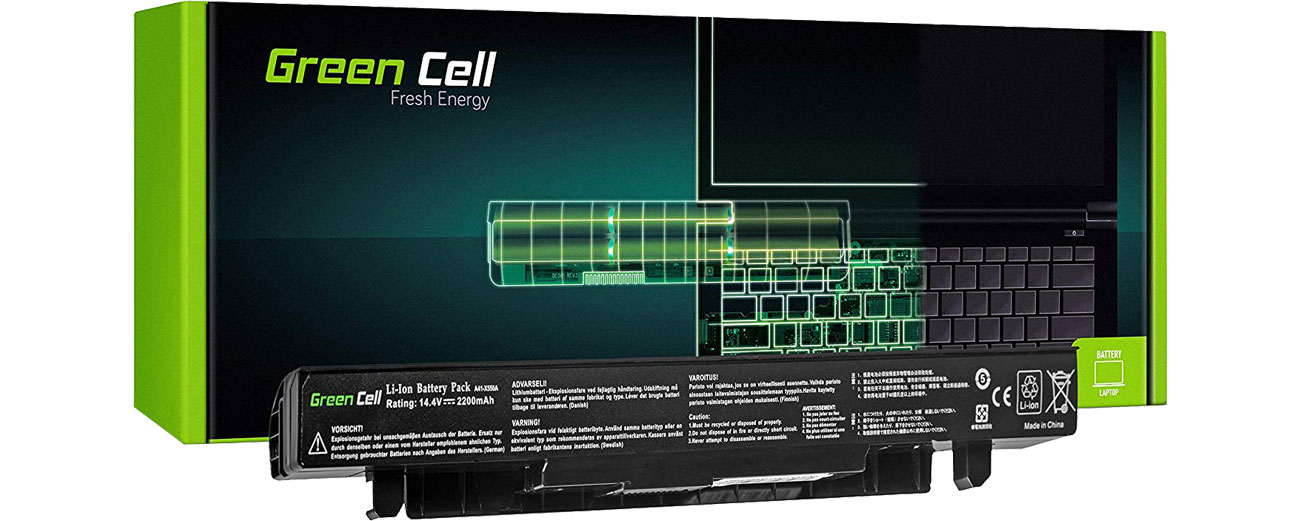 Green Cell Bateria do Asus (2200 mAh, 14.4V, 14.8V) AS58