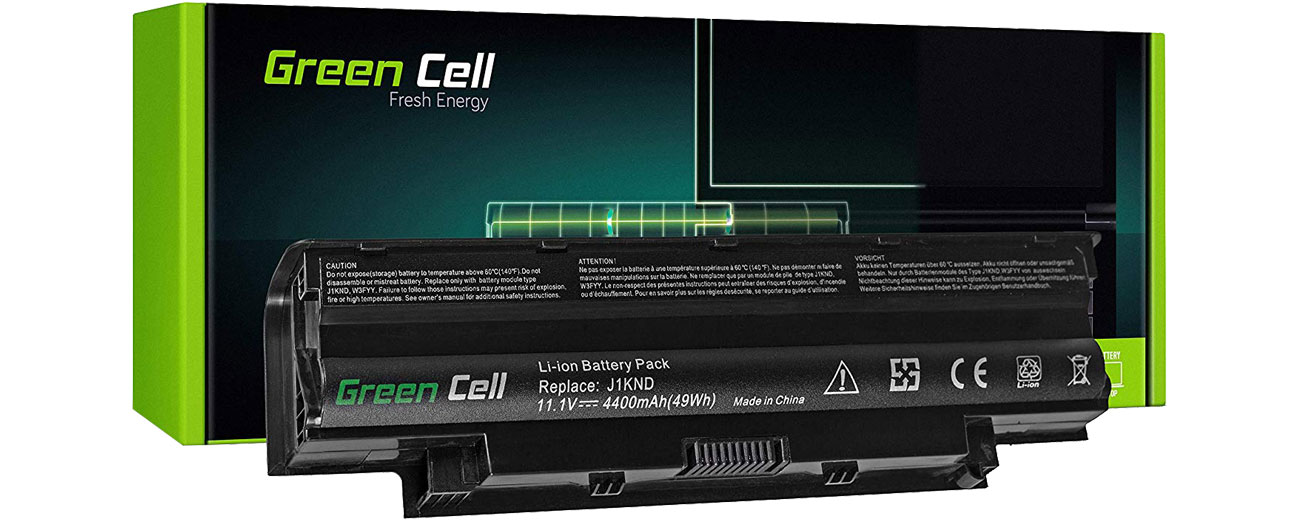 Green Cell Bateria do Dell Inspiron (4400 mAh, 11.1V, 10.8V) DE01