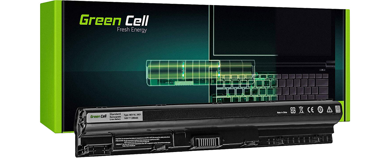 Green Cell Bateria do Dell Inspiron (2200 mAh, 14.8V, 14.4V) DE77