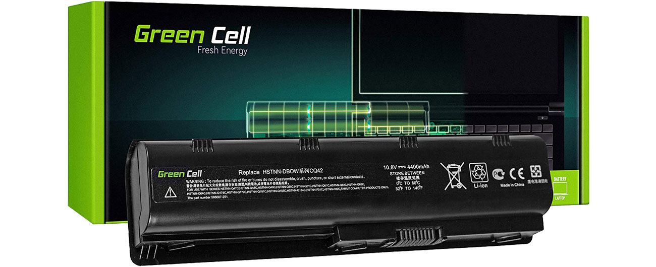 Green Cell Bateria do HP (4400 mAh, 10.8V, 11.1V) HP03