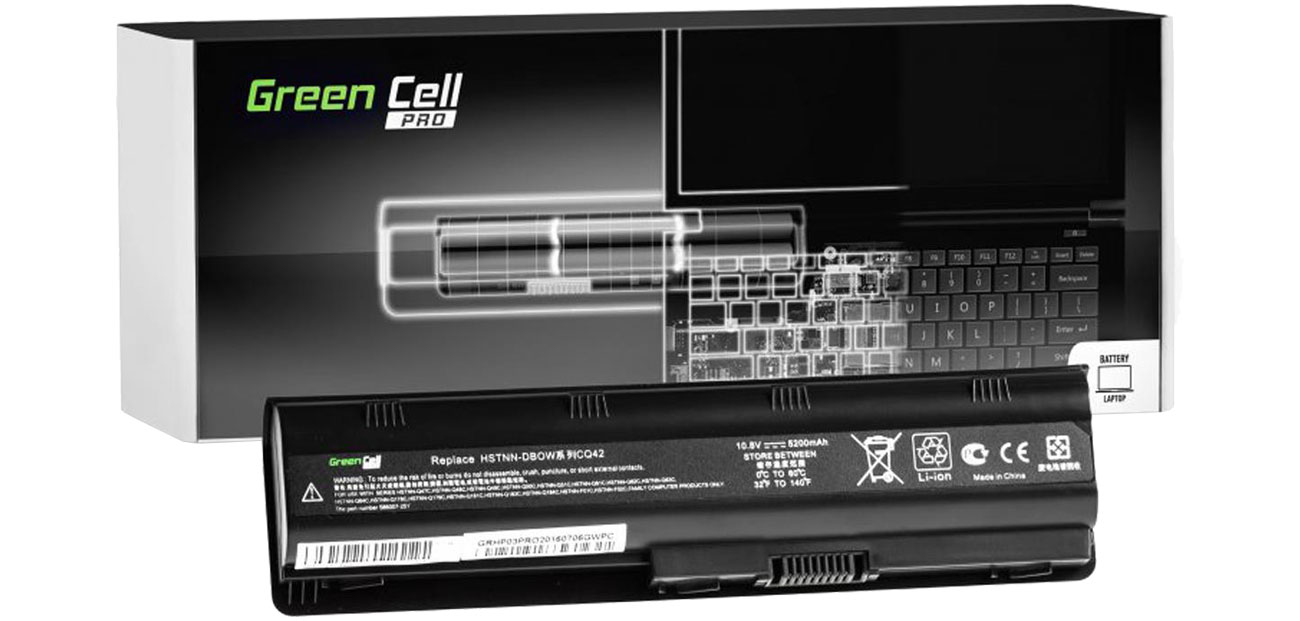 Bateria do HP (5200 mAh, 10.8V, 11.1V)