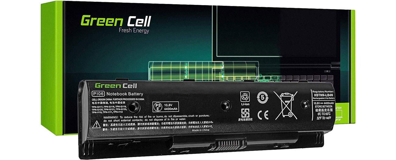 Green Cell Bateria do HP Pavilion (4400 mAh, 10.8V, 11.1V) HP78