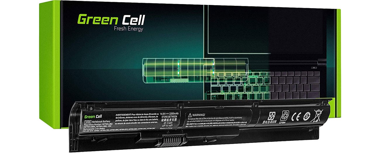 Green Cell Akku für HP Pavilion (2200 mAh, 14.4V, 14.8V) HP82