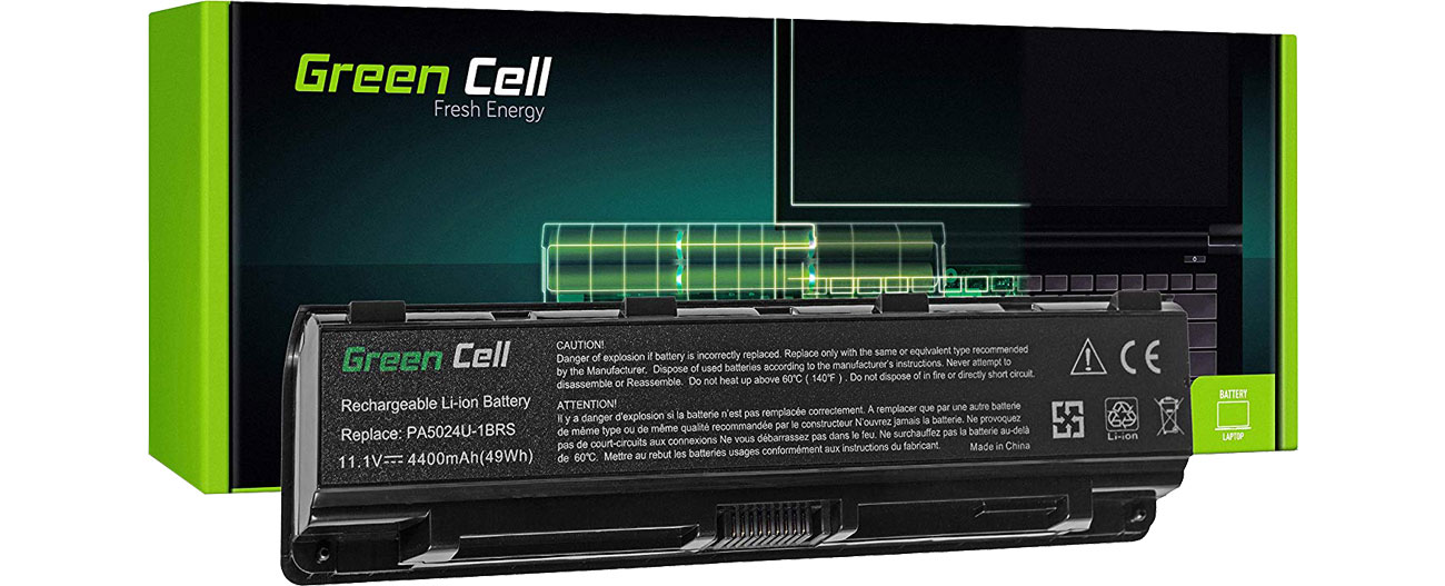Green Cell Bateria do Toshiba (4400 mAh, 10.8V, 11.1V) TS13