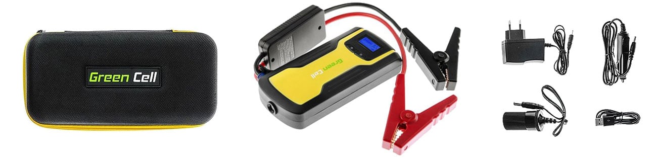 Green Cell Car Jump Starter 11100 mAh CJS01