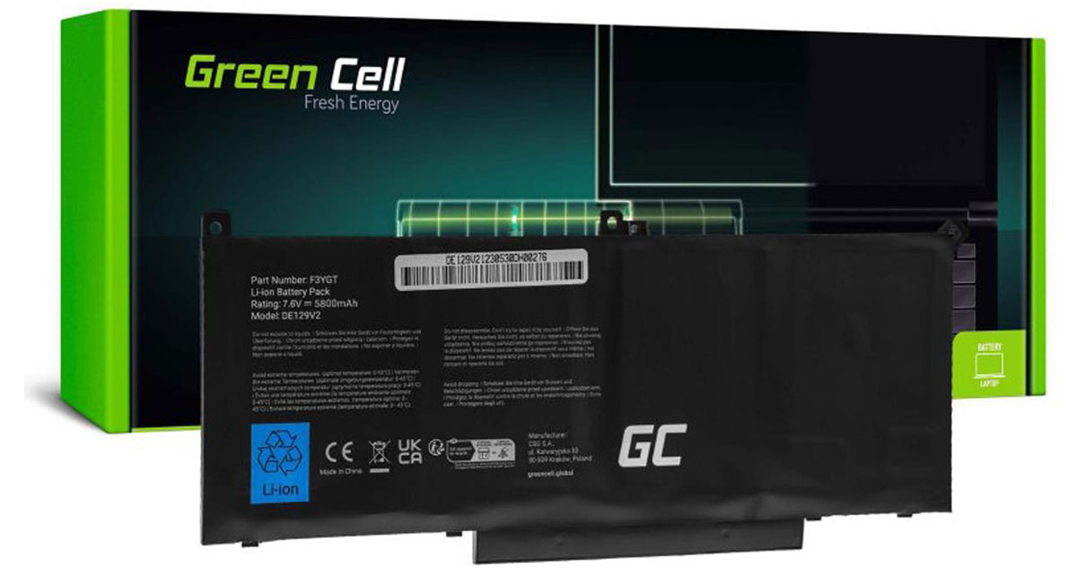 Green Cell F3YGT do Dell