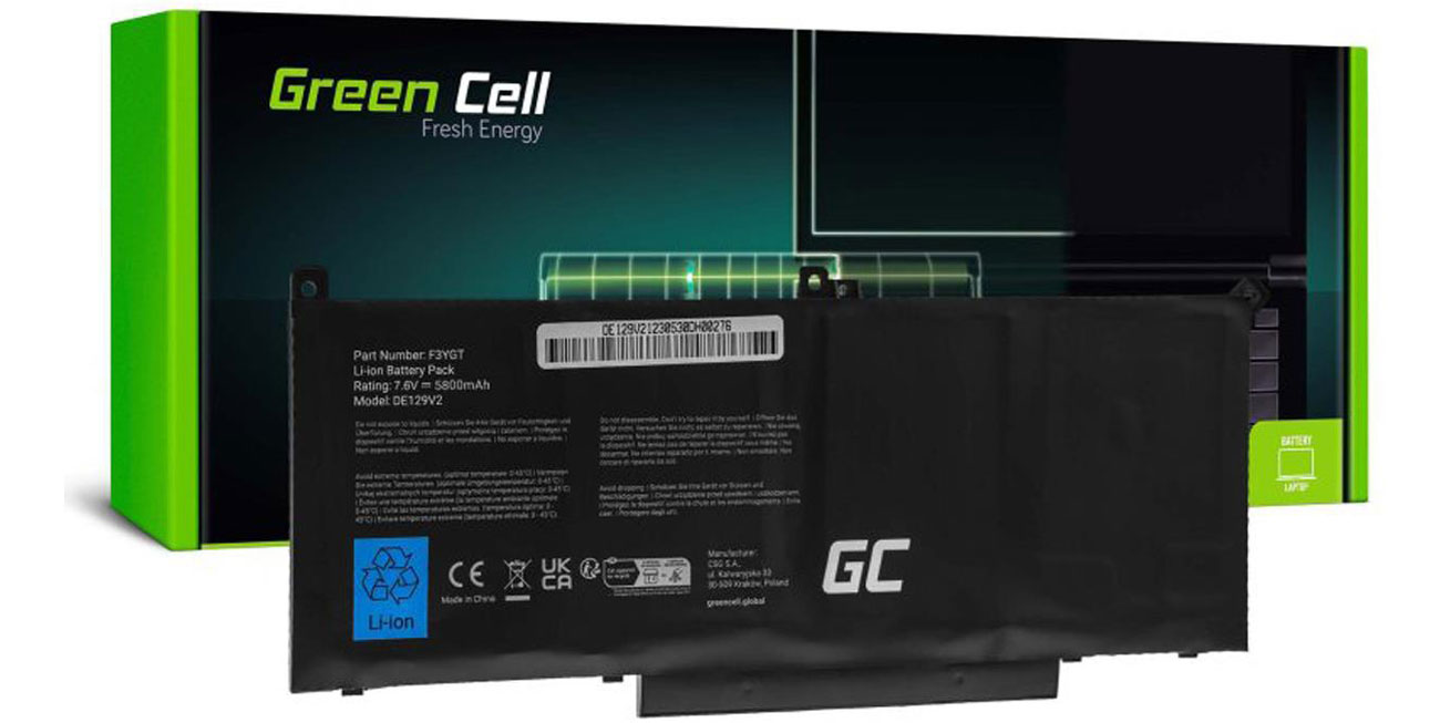 Green Cell F3YGT do Dell