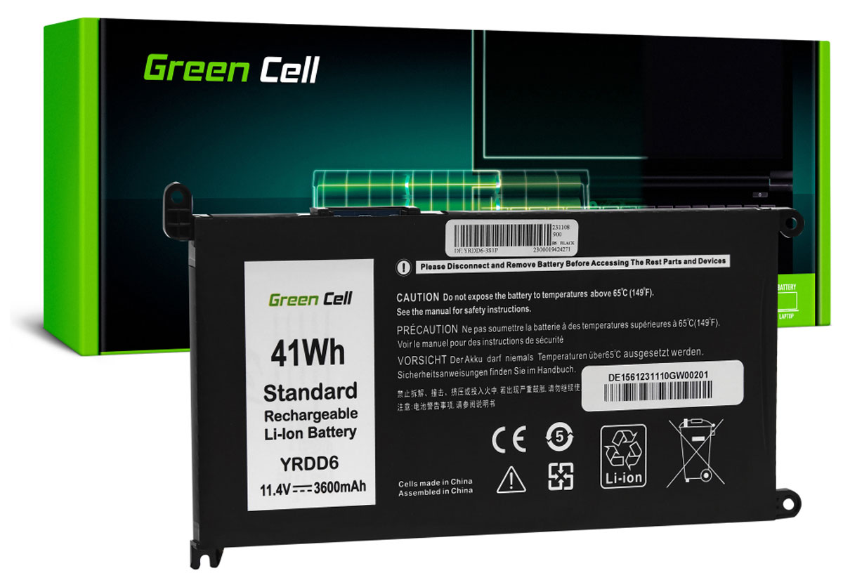 Green Cell YRDD6 1VX1H do Dell Vostro Inspiron - Widok ogólny