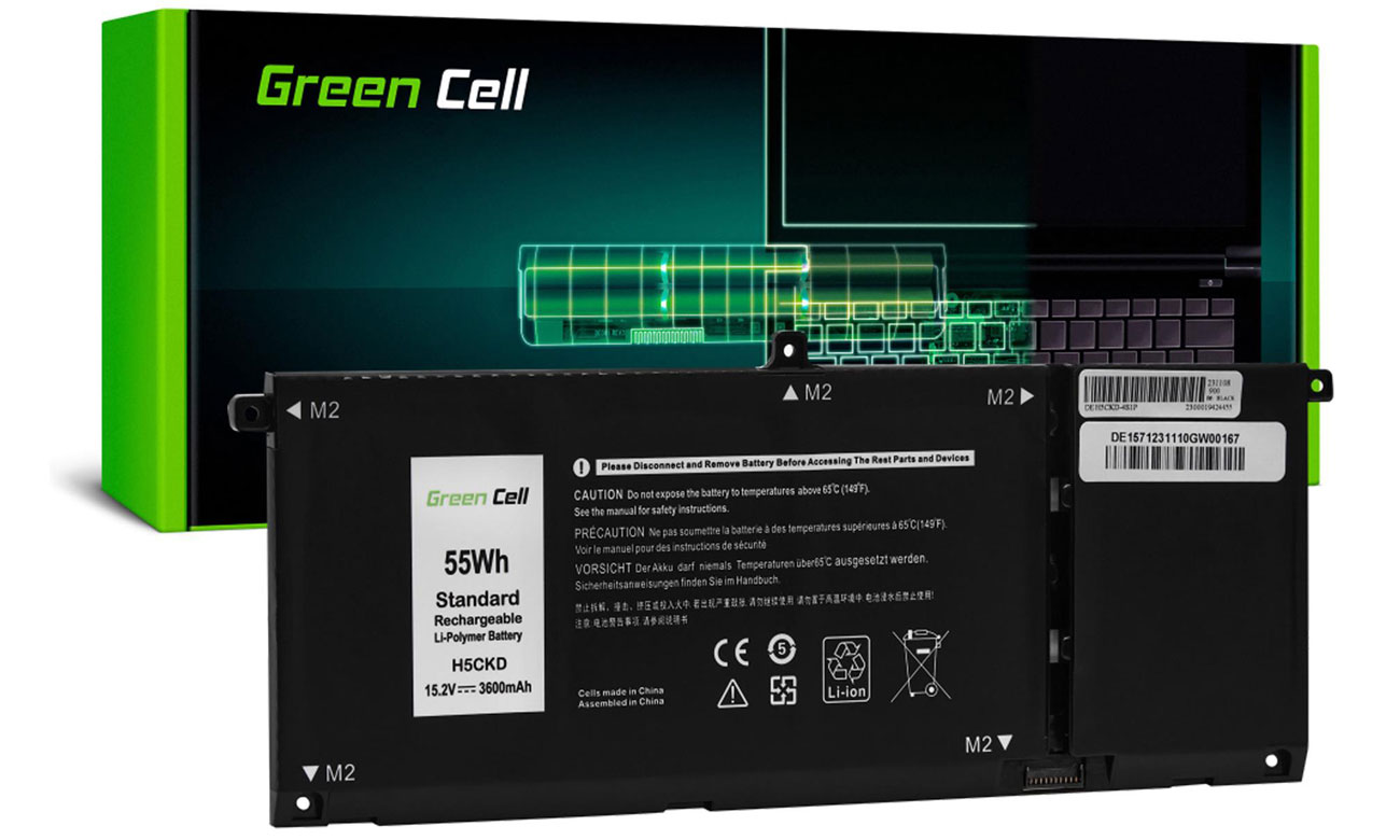 Green Cell H5CKD TXD03 do Dell