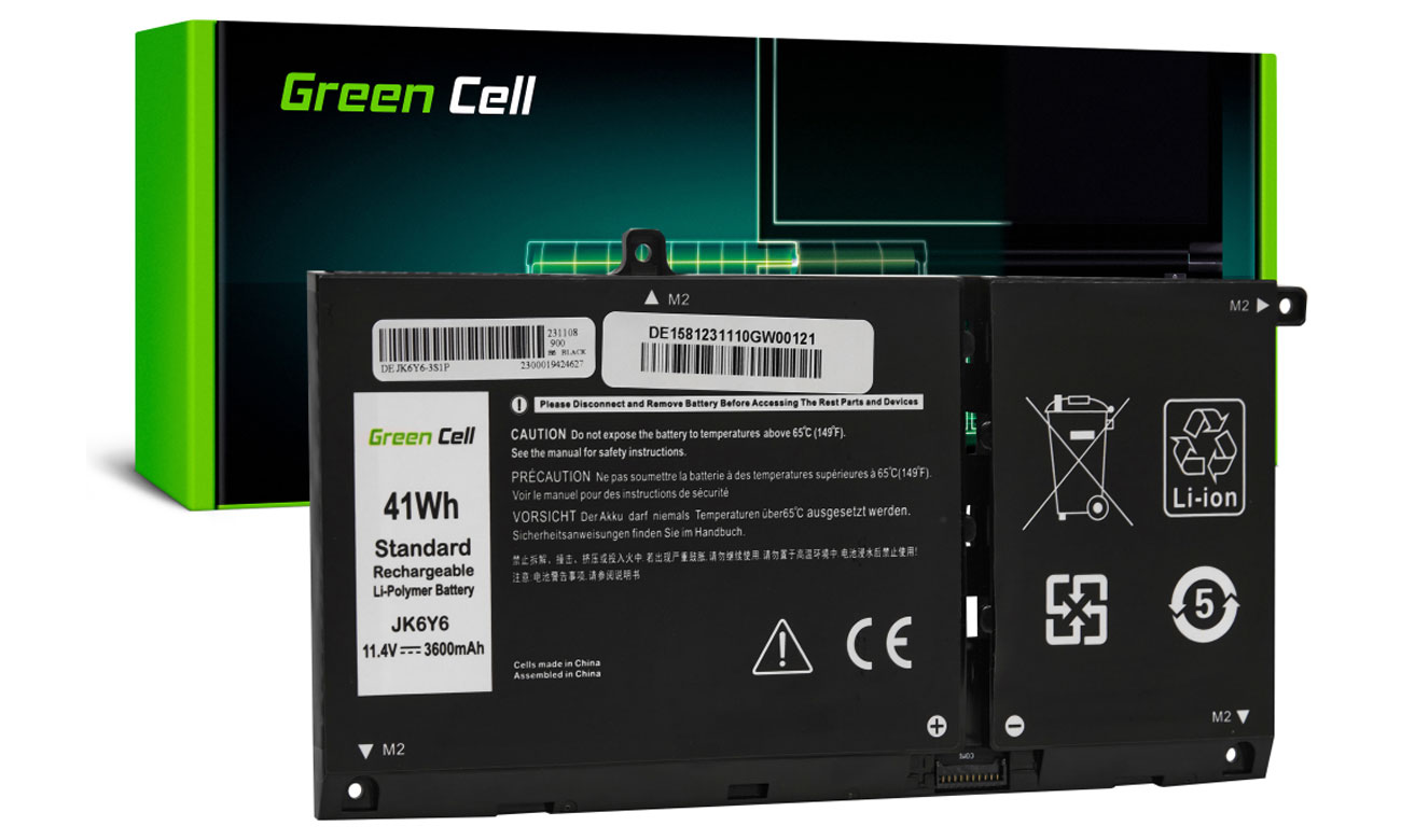 Green Cell JK6Y6 do Dell - Widok ogólny