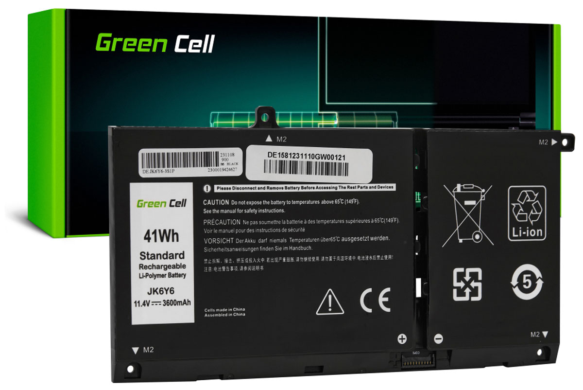 Green Cell JK6Y6 do Dell - Widok ogólny
