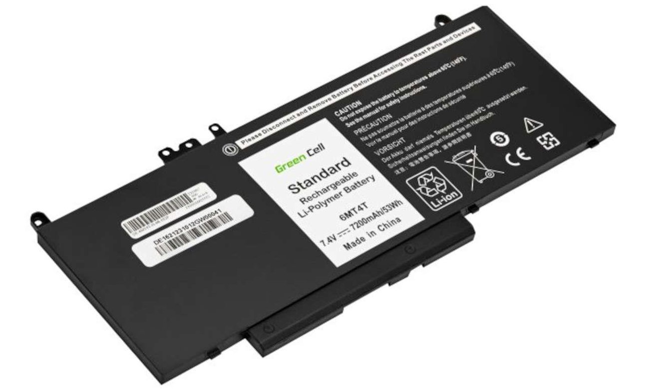 Bateria Green Cell6MT4T 07V69Y do Dell