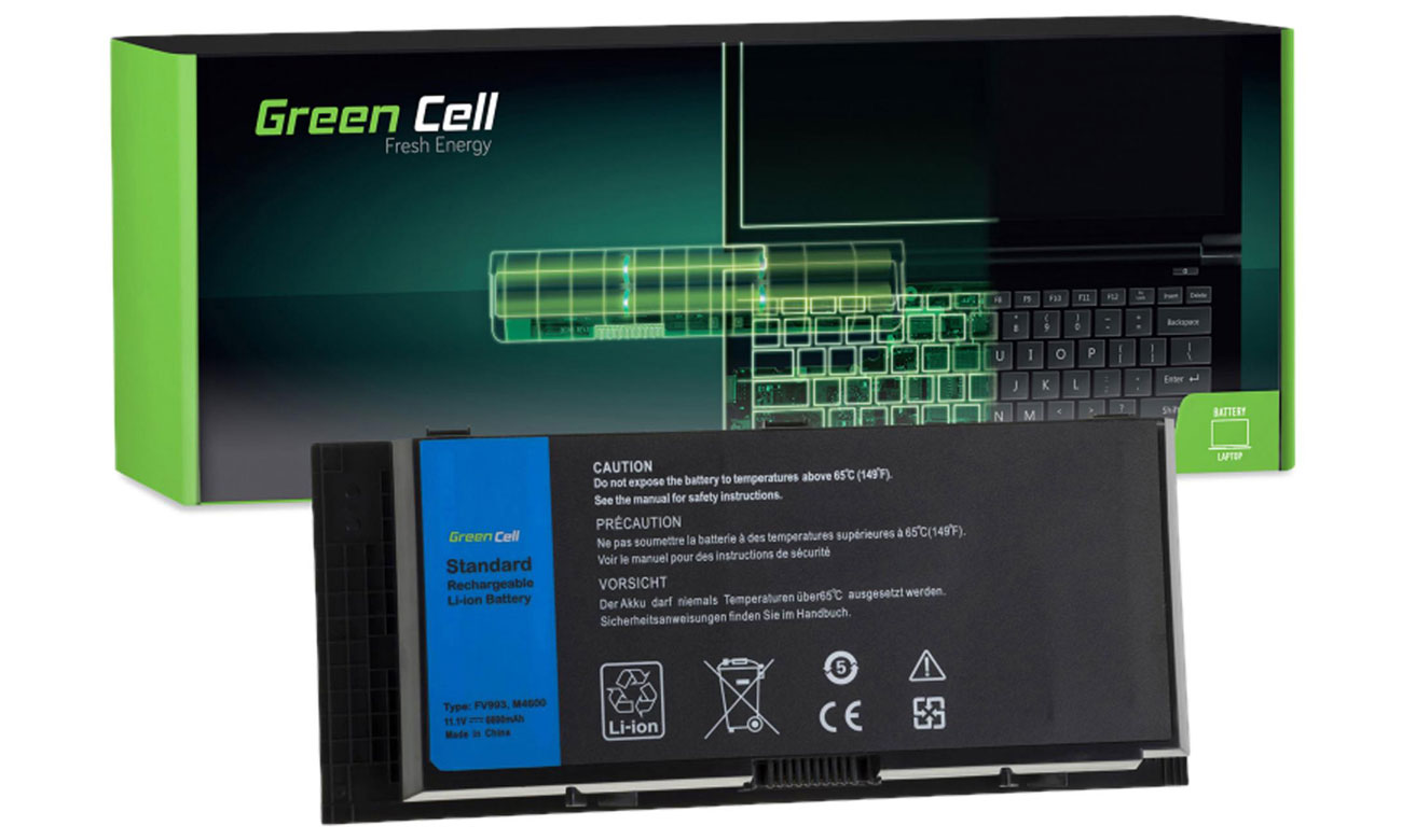 Green Cell FV993 FJJ4W PG6RC R7PND do Dell