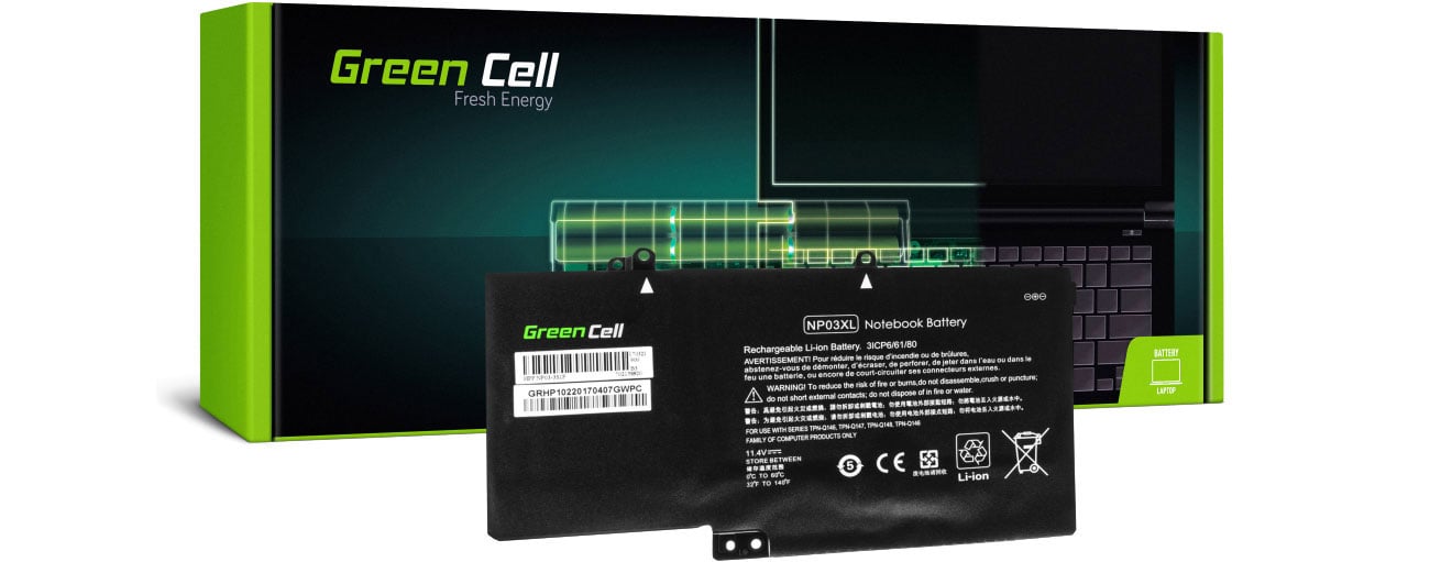 Green Cell NP03XL do HP