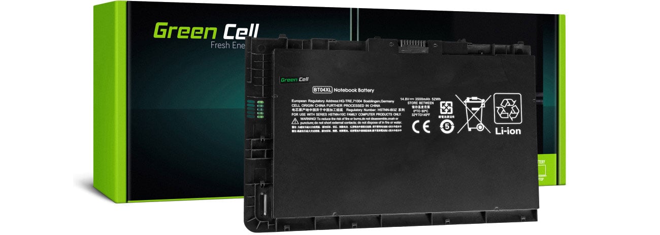 Green Cell BT04XL HSTNN-IB3Z HSTNN-I10C 687945-001 do HP