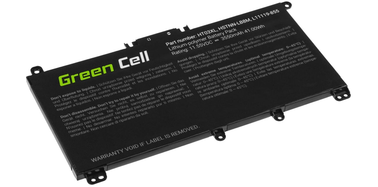 Green Cell bateria HT03XL L11119-855 do HP