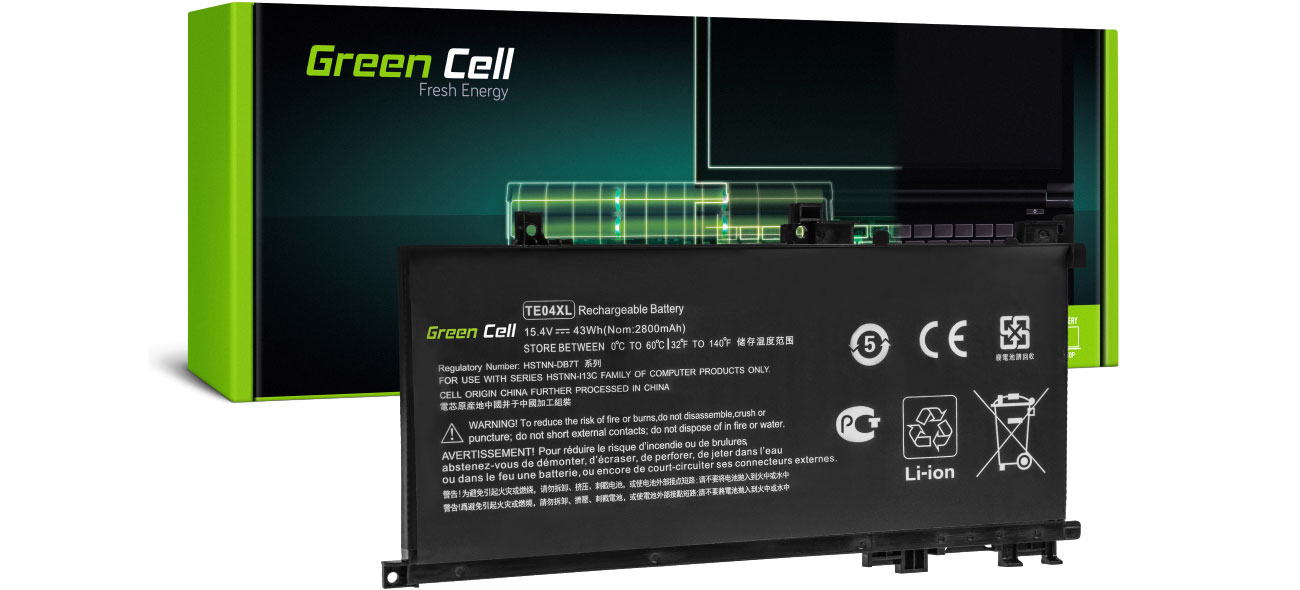 Green Cell TE04XL do HP