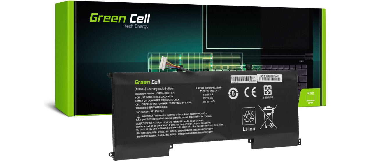 Green Cell AB06XL 921408-2C1 921438-855 für HP