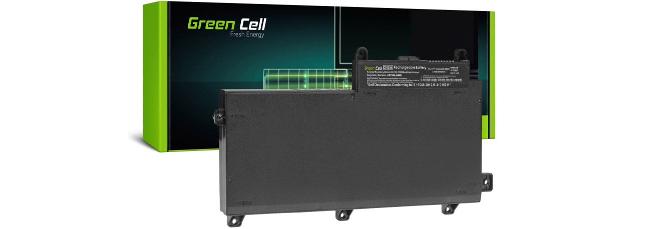 Green Cell CI03XL 801554-001 für HP