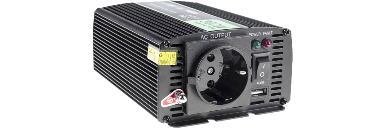 Green Cell Przetwornica napięcia 12V na 230V 300W/600W INV01DE