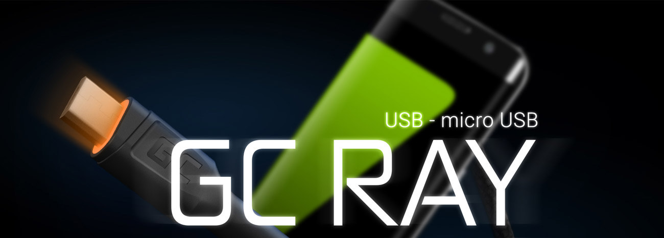 Green Cell kabel USB - micro USB 1.2m QC 3.0, LED