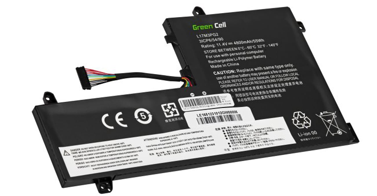 Batterie Green Cell L17C3PG1 L17L3PG1 L17M3PG1 L17M3PG2 L17M3PG3 für Lenovo