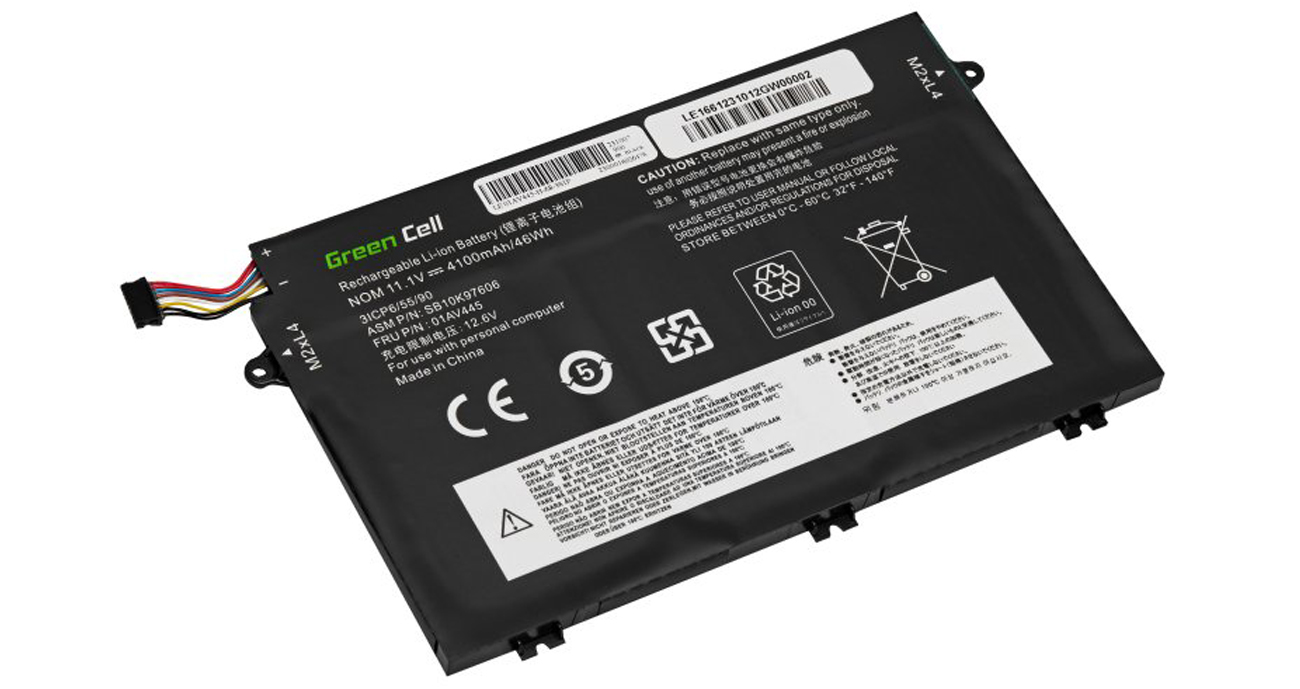 Bateria Green Cell L17C3P51 L17L3P51 L17M3P51 L17M3P52 do Lenovo