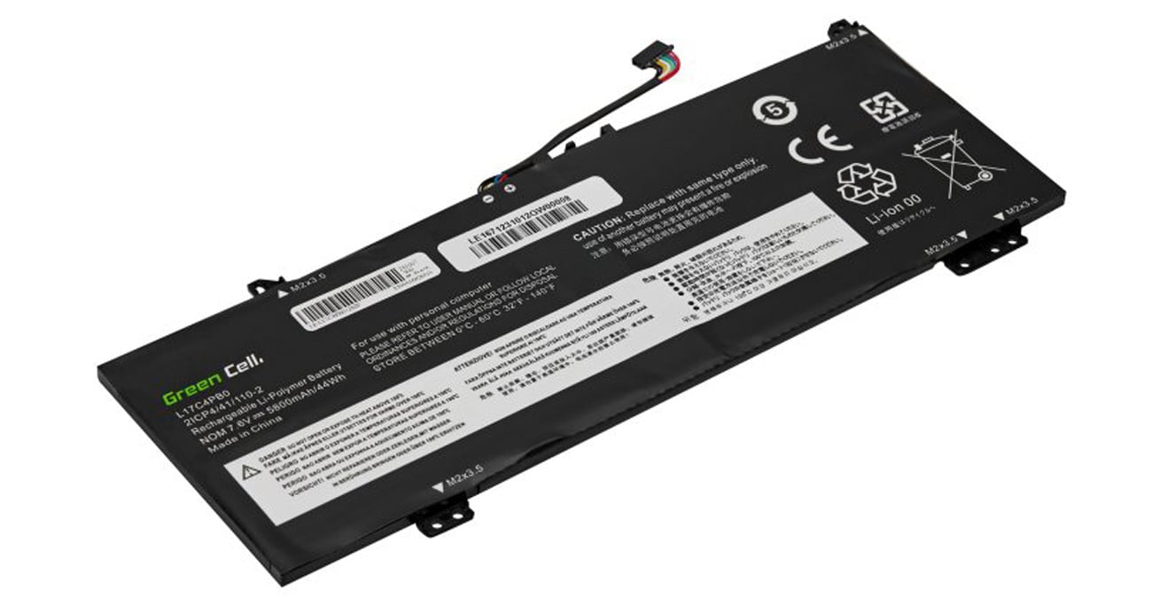 Bateria Green Cell L17C4PB0 L17C4PB2 L17M4PB0 L17M4PB2 do Lenovo
