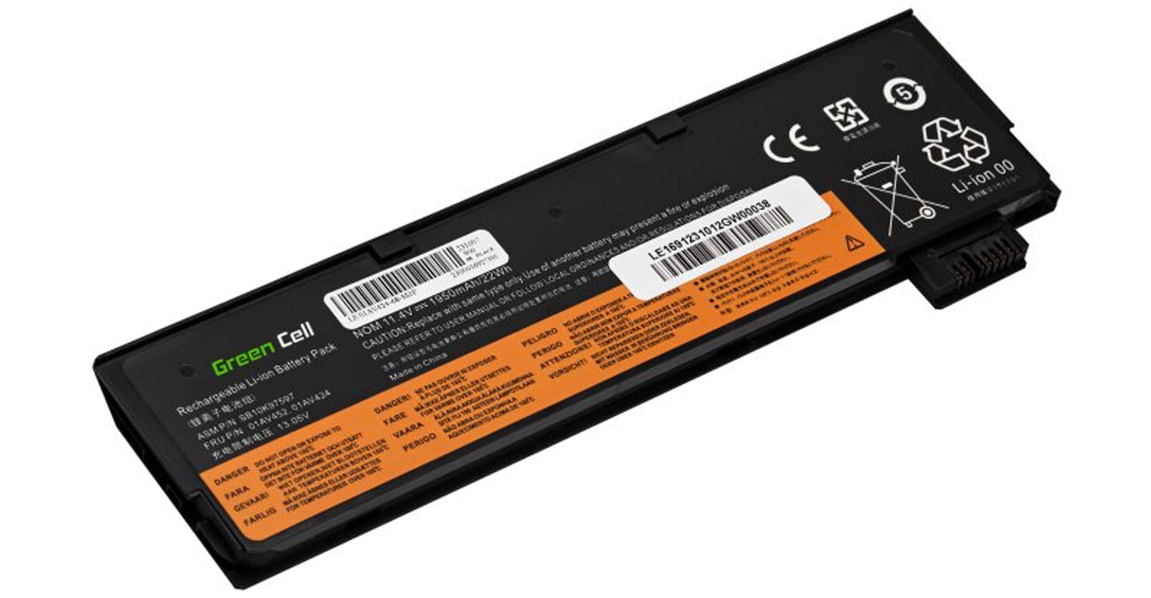 Bateria Green Cell 01AV422 01AV490 01AV491 01AV492 do Lenovo