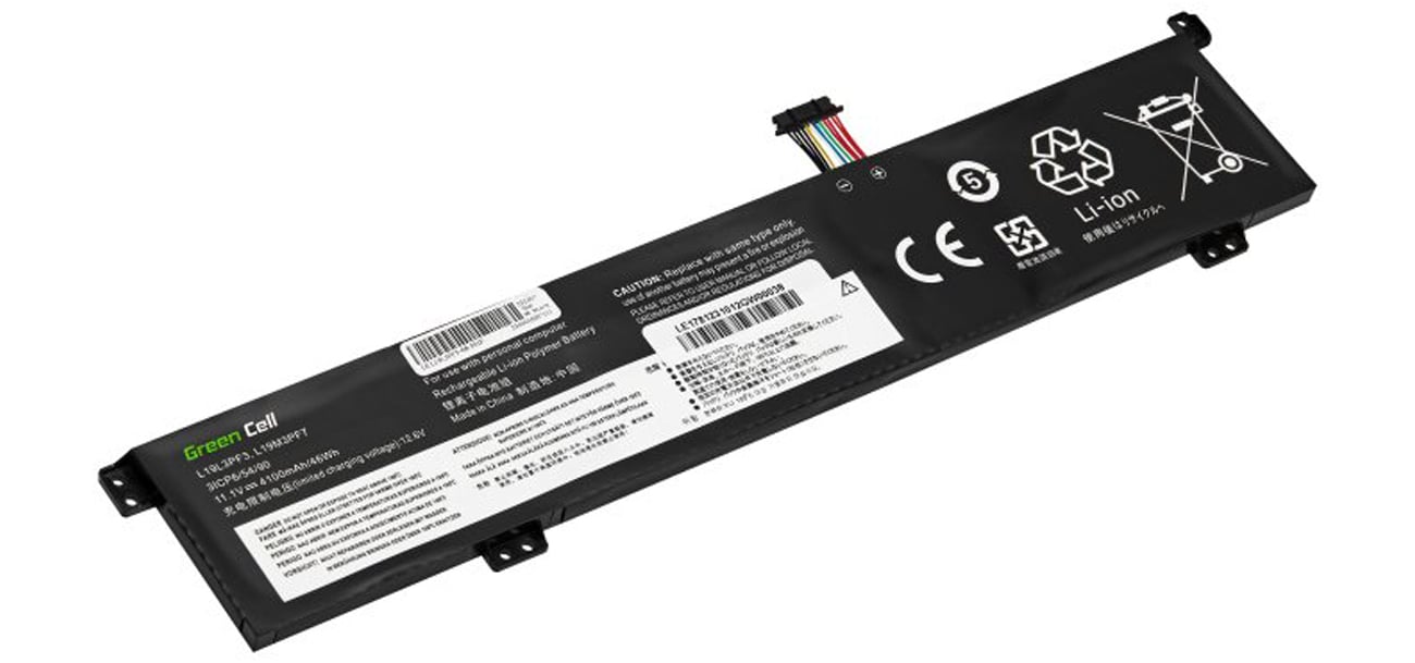 Bateria Green Cell L19M3PF7 do Lenovo