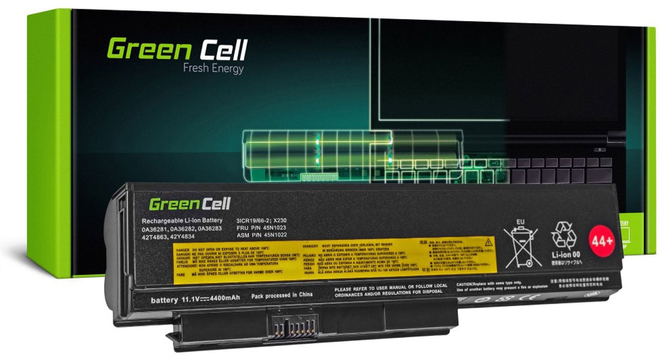 Green Cell 45N1019 45N1024 45N1025 0A36307 do Lenovo - Widok ogólny
