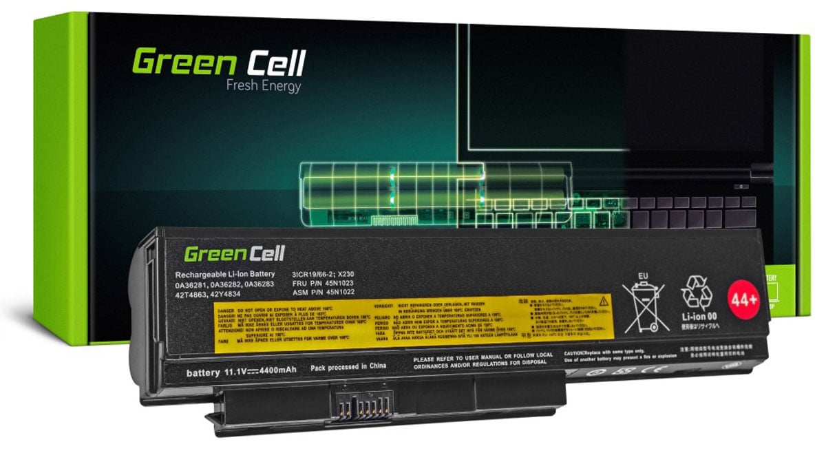 Green Cell 45N1019 45N1024 45N1025 0A36307 do Lenovo - Widok ogólny