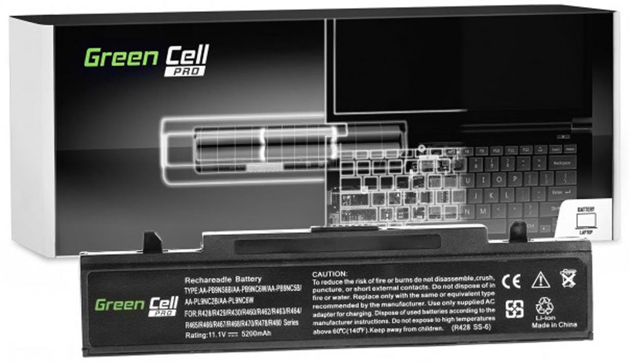 Green Cell PRO AA-PB9NC6B AA-PB9NS6B do Samsung