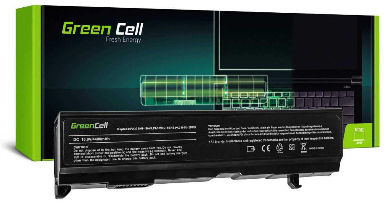 Green Cell PA3399U-2BRS do Toshiba - Widok ogólny