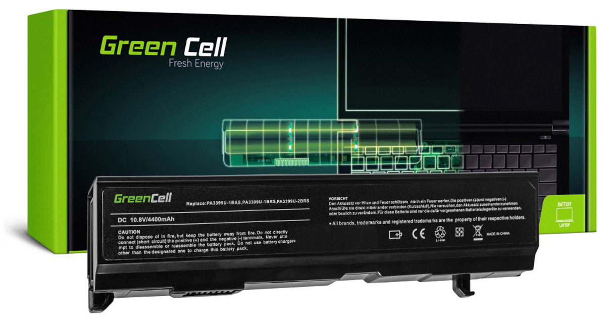 Green Cell PA3399U-2BRS do Toshiba - Widok ogólny