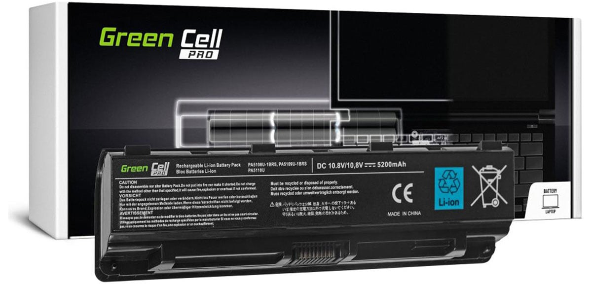 Green Cell PRO PA5109U-1BRS PABAS272 do Toshiba