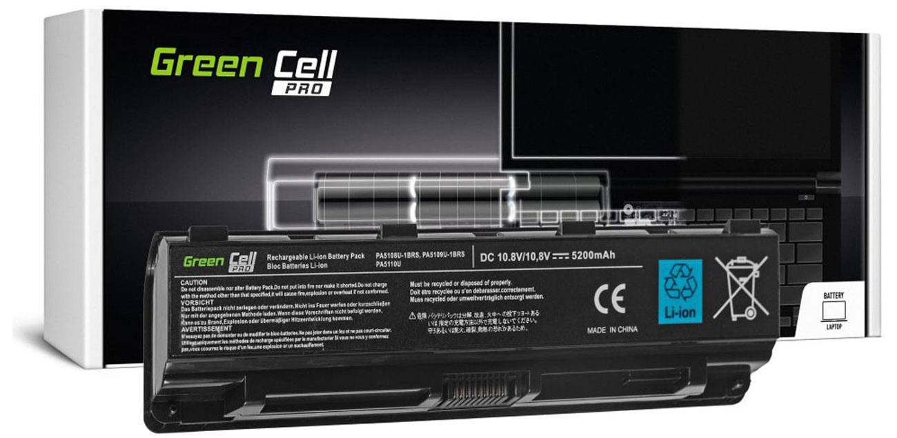 Green Cell PRO PA5109U-1BRS PABAS272 do Toshiba