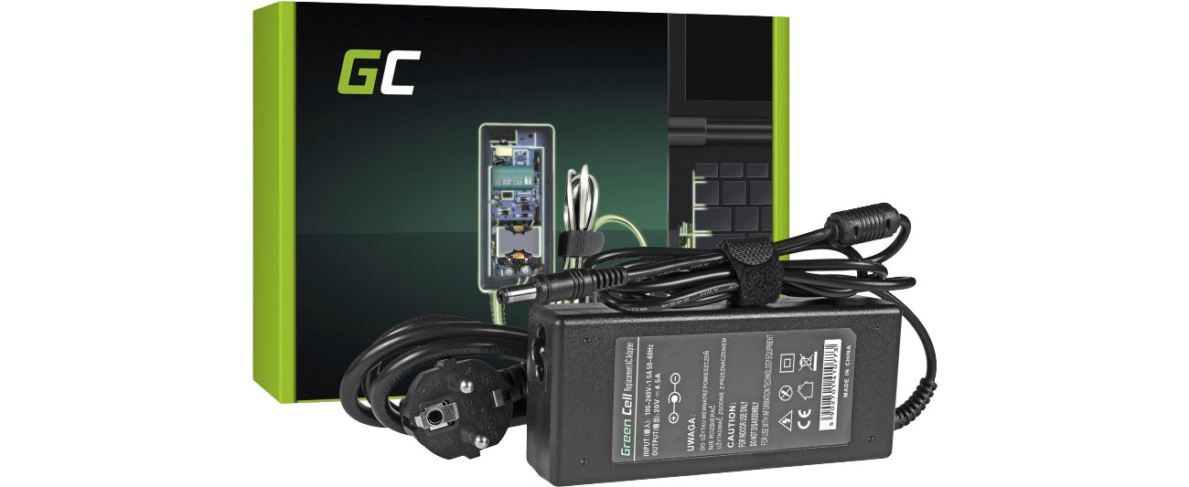 Green Cell Zasilacz do Lenovo 90W (4.5A, 5.5-2.5mm) AD13