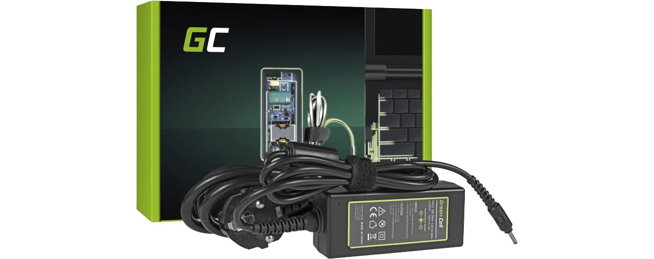 Green Cell Zasilacz do Samsung 40W (2.1A, 3.0-1.1mm) AD18A