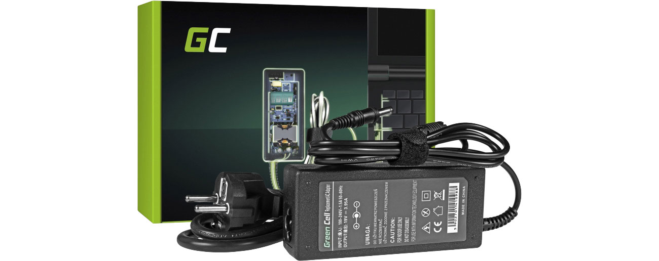 Green Cell Zasilacz do Toshiba 75W (3.95A, 5.5-2.5mm) AD26
