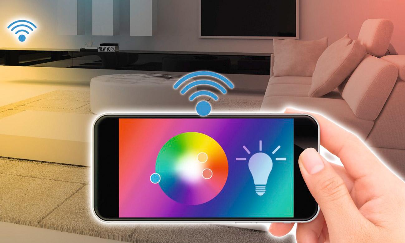 Inteligentna lampa sufitowa Hama Wi-Fi 30cm