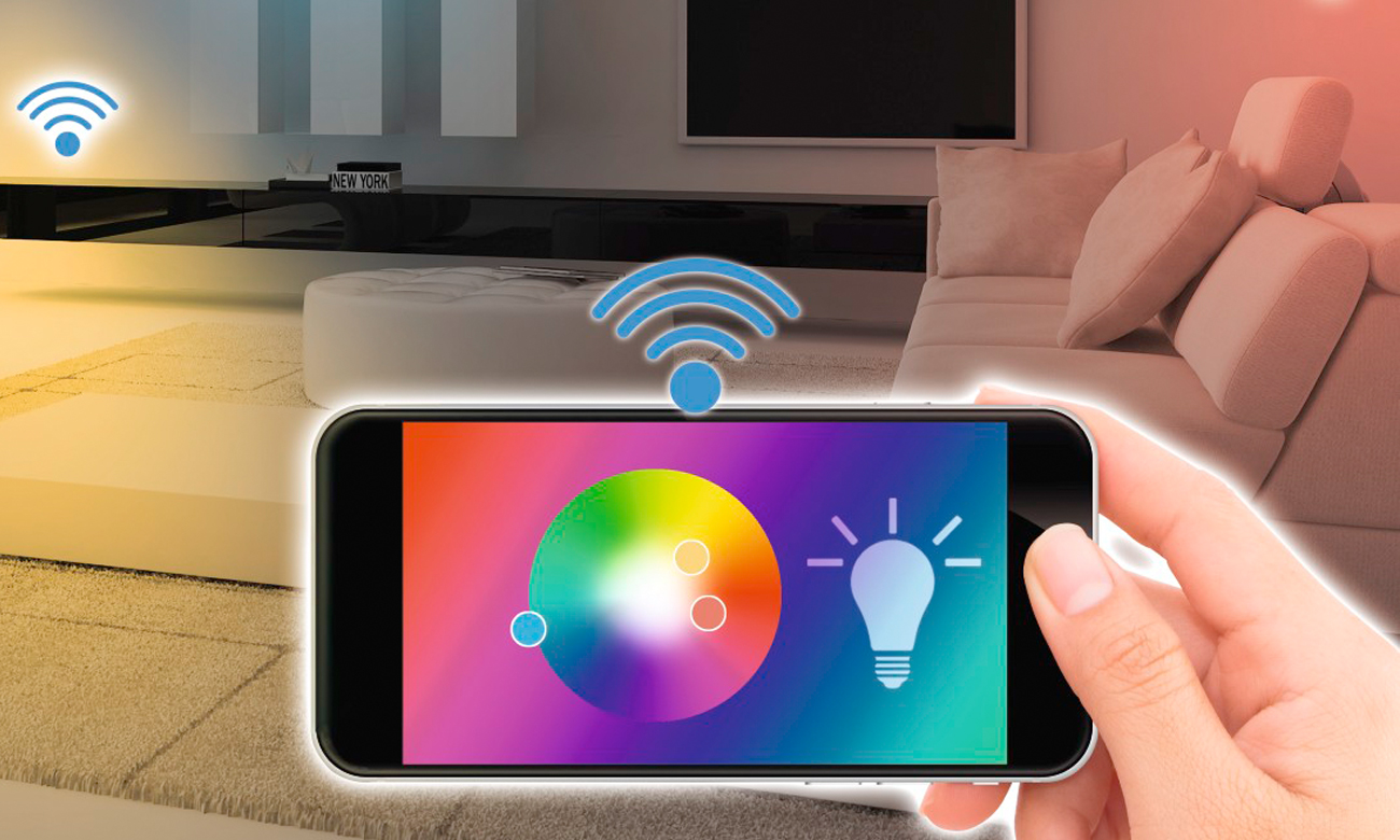 Inteligentna lampa sufitowa Hama Wi-Fi 27 cm