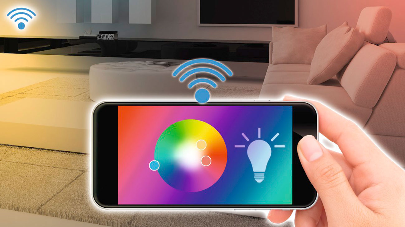 Hama LED Wi-Fi GU10 RGB