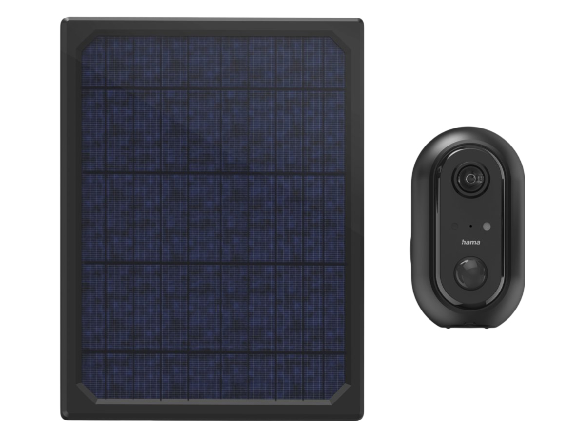Kamera zewnętrzna z baterią Hama Wi-Fi Solar FullHD - Bateria solarna