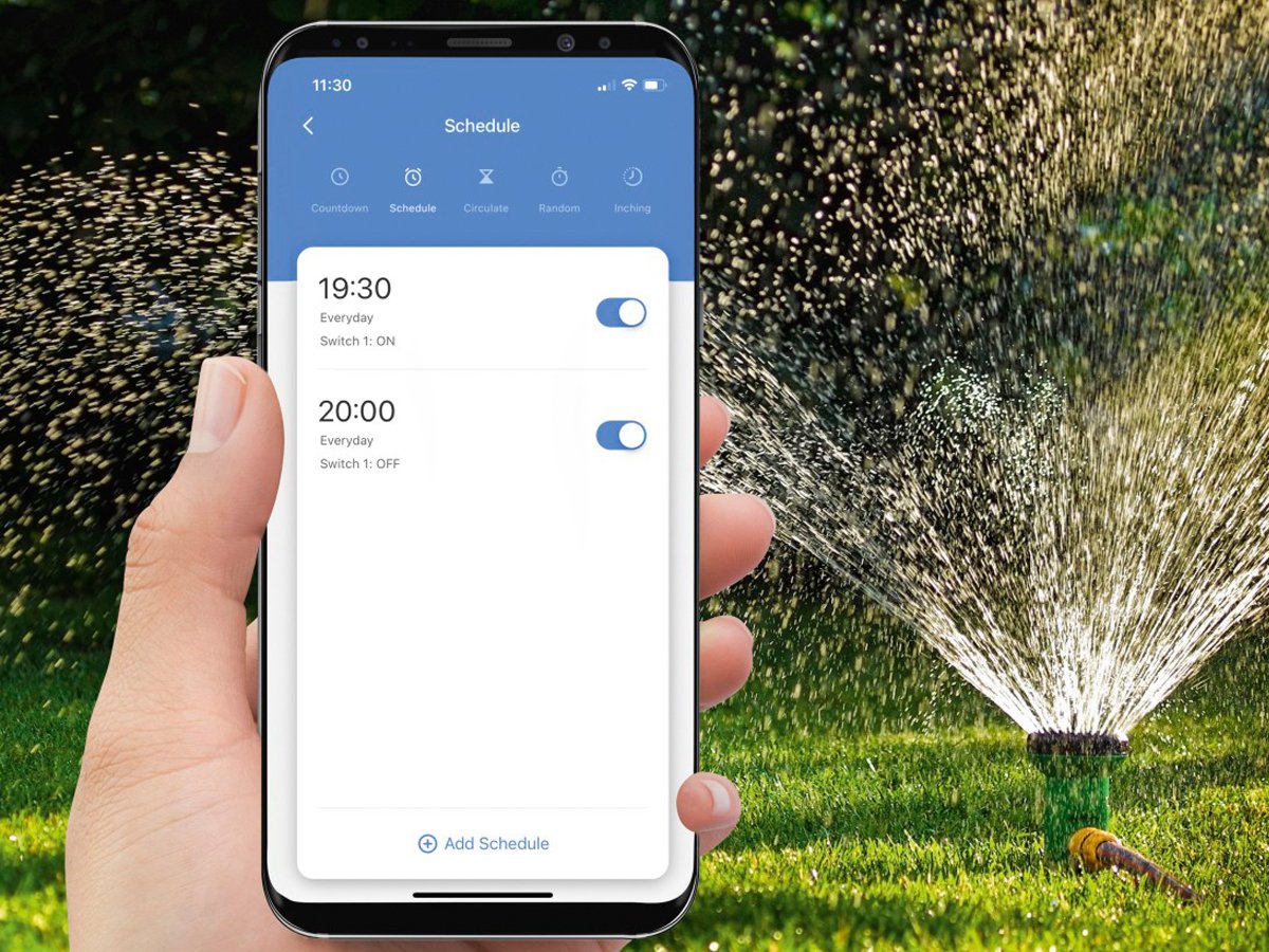 Inteligentne gniazdko zewnętrzne Wi-Fi Hama 176627 - Możliwość programowania gniazdka