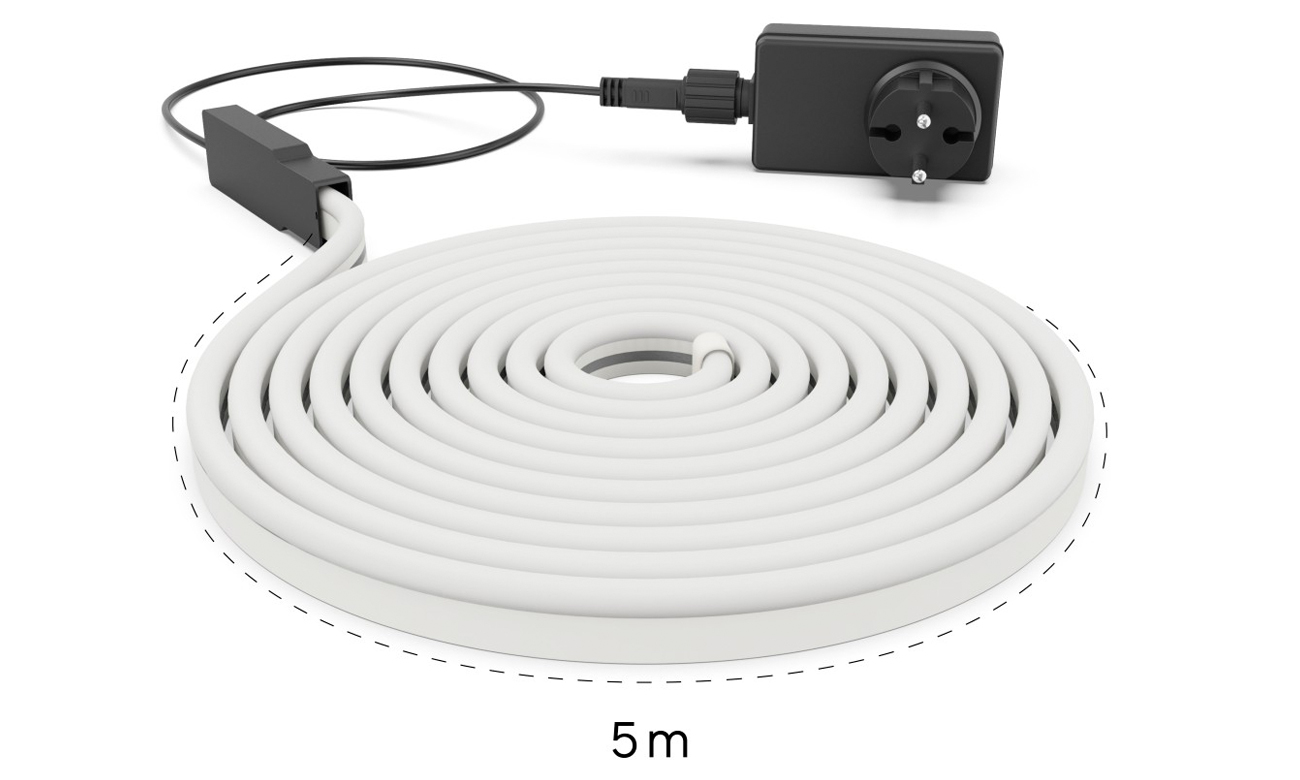 Zewnętrzna taśma LED Wi-Fi IP44 5m Hama 176634 - Grafika