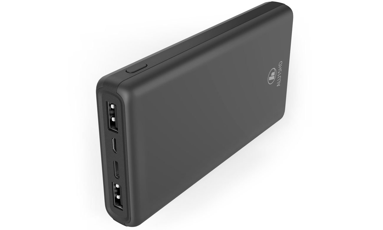 Powerbank Hama ALU15HD 15000 mAh, Antracyt