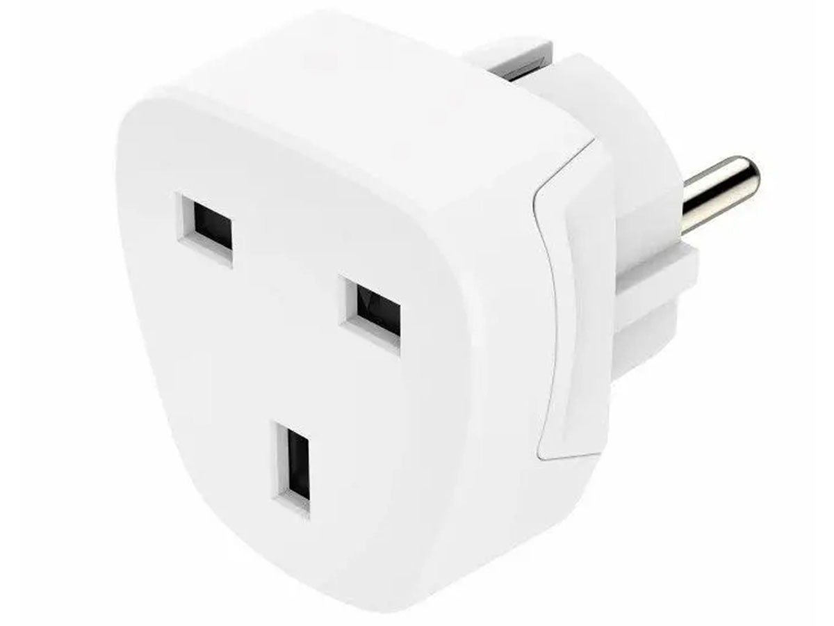 Hama Adapter podróżny Basic gniazdo UK -> wtyk EU