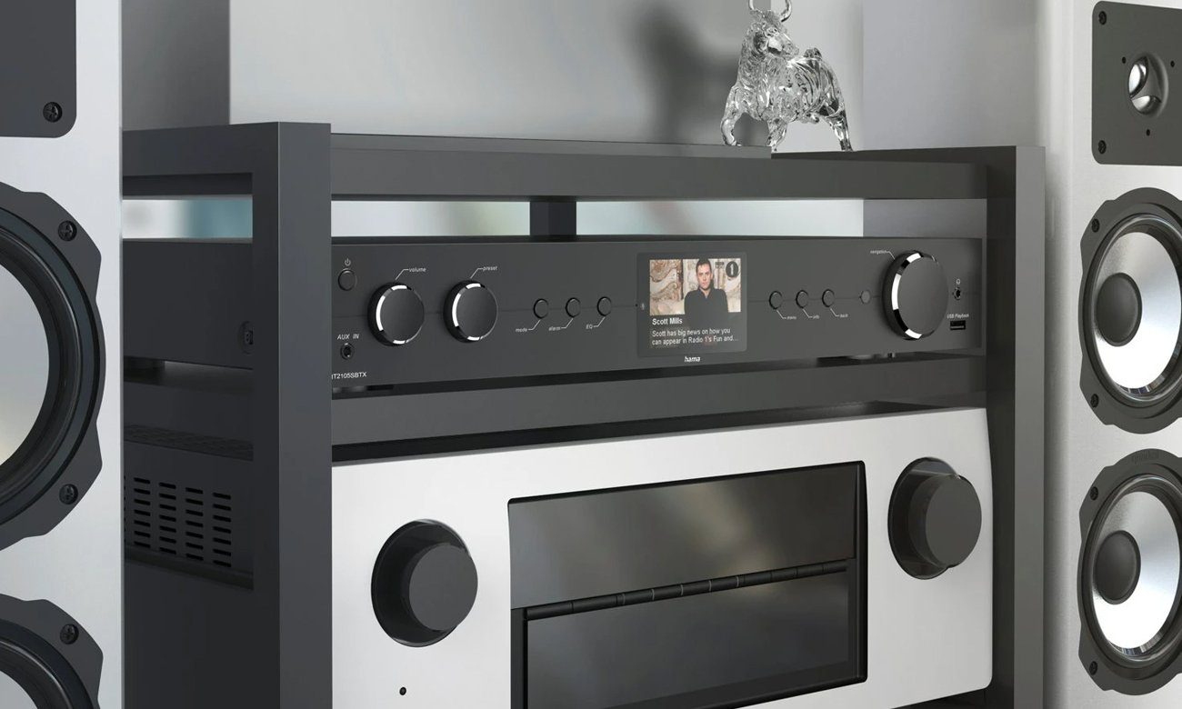 Radio internetowe Hama DIT2105SBTX